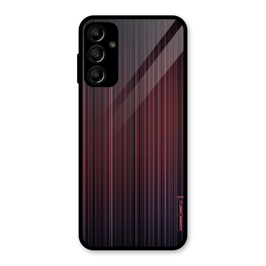 Stripes Gradiant Glass Back Case for Galaxy A14 5G