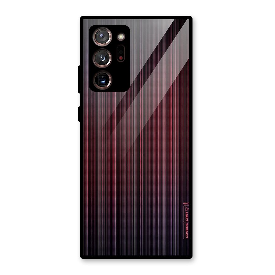 Stripes Gradiant Glass Back Case for Galaxy Note 20 Ultra 5G