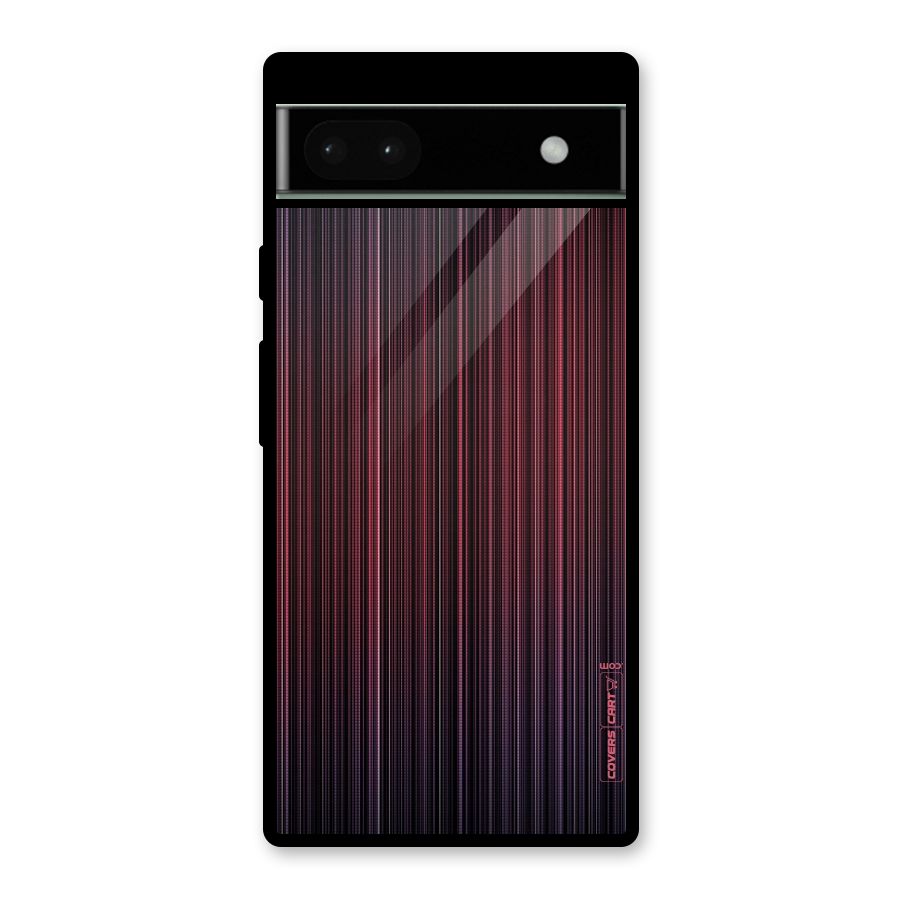 Stripes Gradiant Glass Back Case for Google Pixel 6a