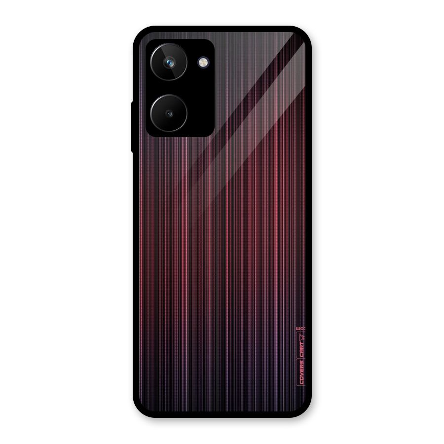 Stripes Gradiant Glass Back Case for Realme 10