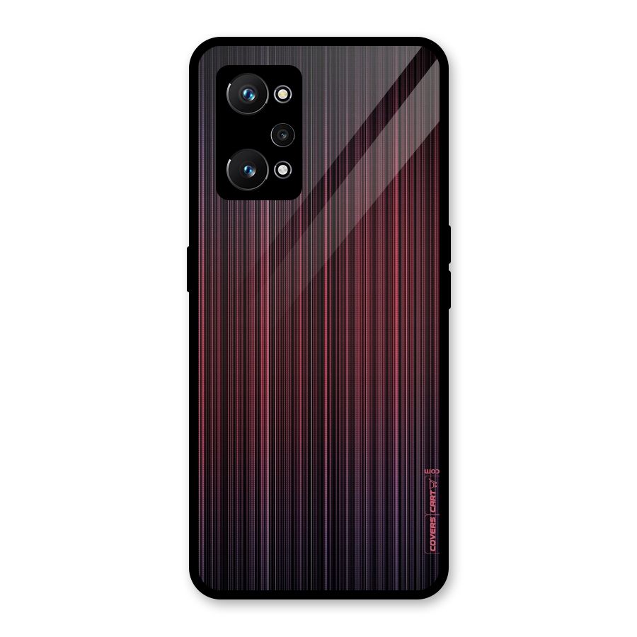 Stripes Gradiant Glass Back Case for Realme GT Neo 3T