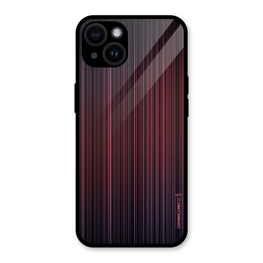 Stripes Gradiant Glass Back Case for iPhone 14