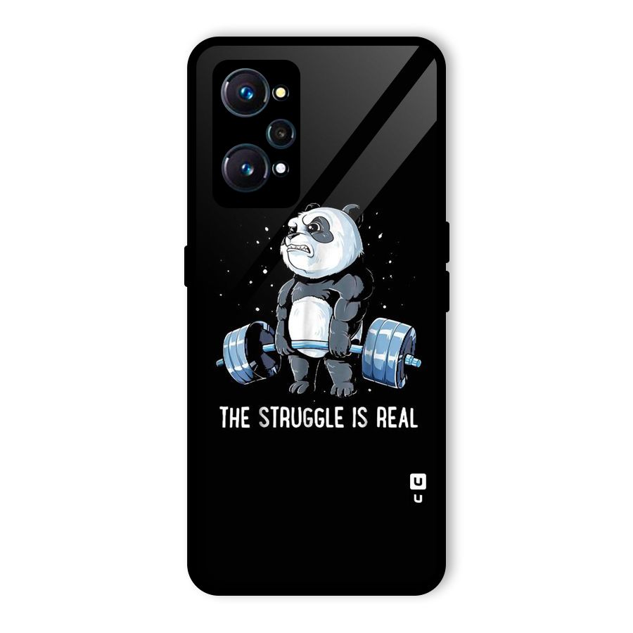 Struggle is Real Glass Back Case for Realme GT 2
