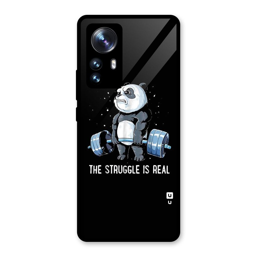 Struggle is Real Glass Back Case for Xiaomi 12 Pro