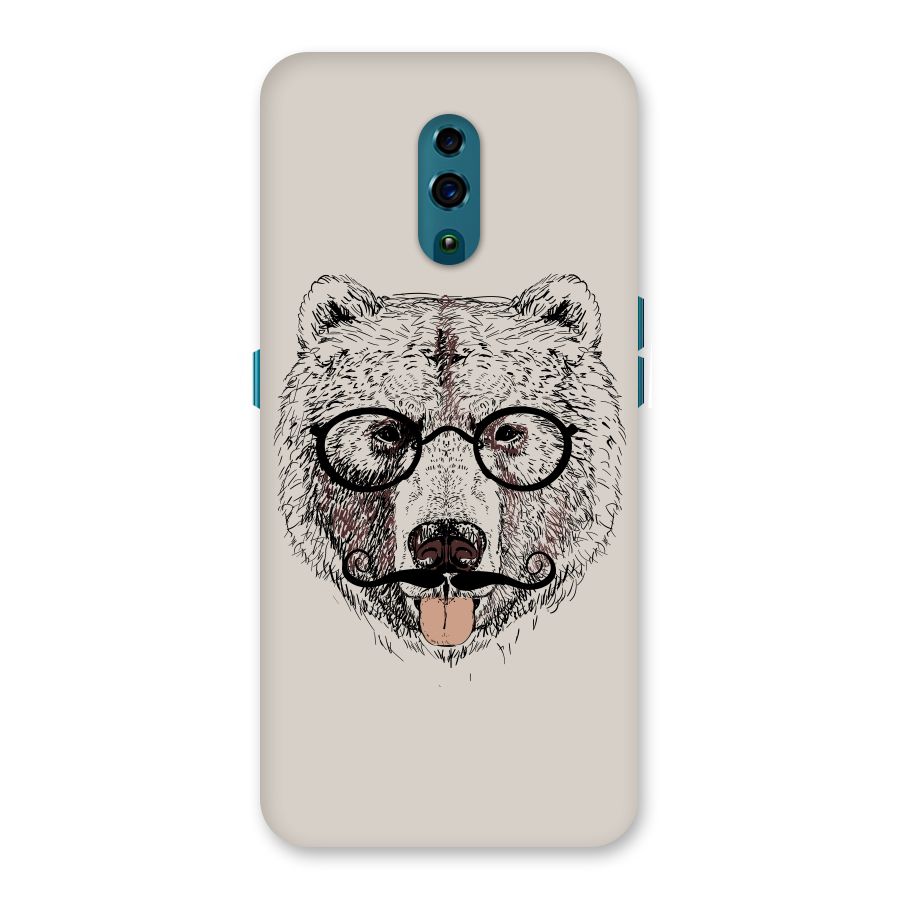 Studious Bear Back Case for Oppo Reno