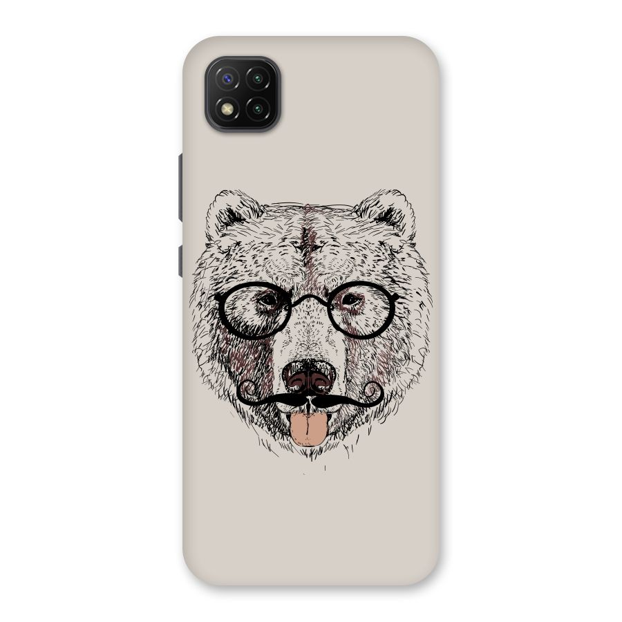 Studious Bear Back Case for Poco C3