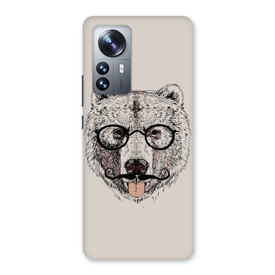 Studious Bear Back Case for Xiaomi 12 Pro