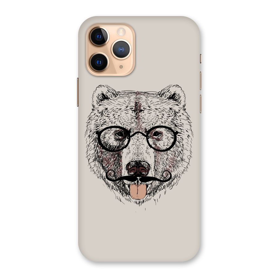 Studious Bear Back Case for iPhone 11 Pro