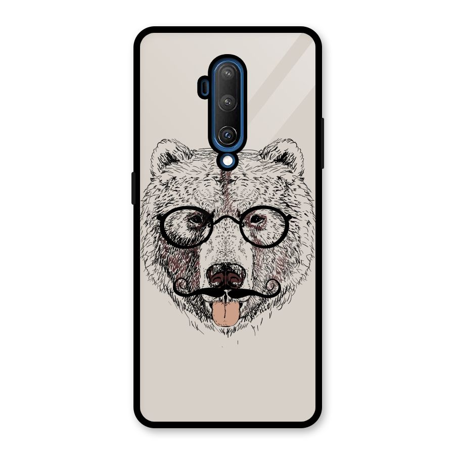 Studious Bear Glass Back Case for OnePlus 7T Pro