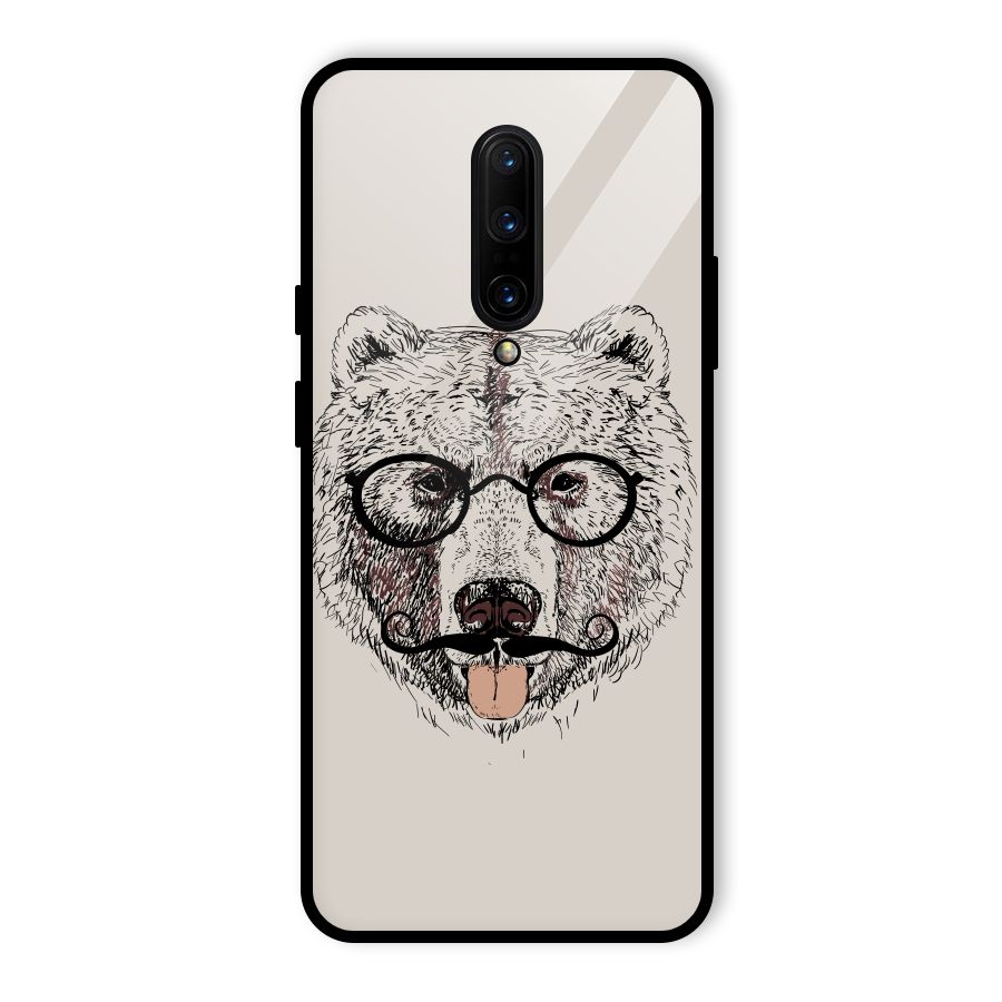 Studious Bear Glass Back Case for OnePlus 7 Pro