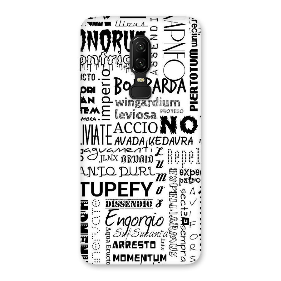 Stupefy Back Case for OnePlus 6