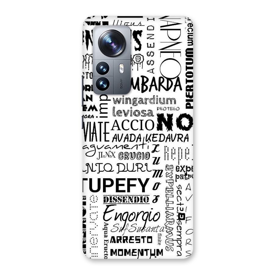 Stupefy Back Case for Xiaomi 12 Pro