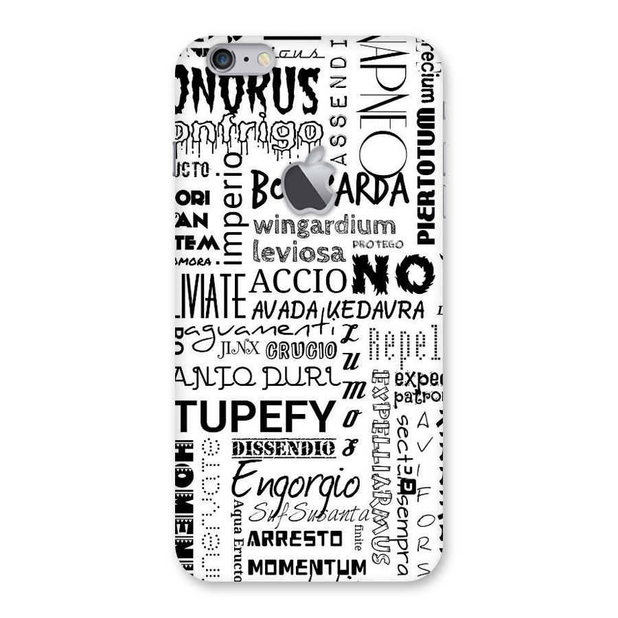 Stupefy Back Case for iPhone 6 Plus 6S Plus Logo Cut