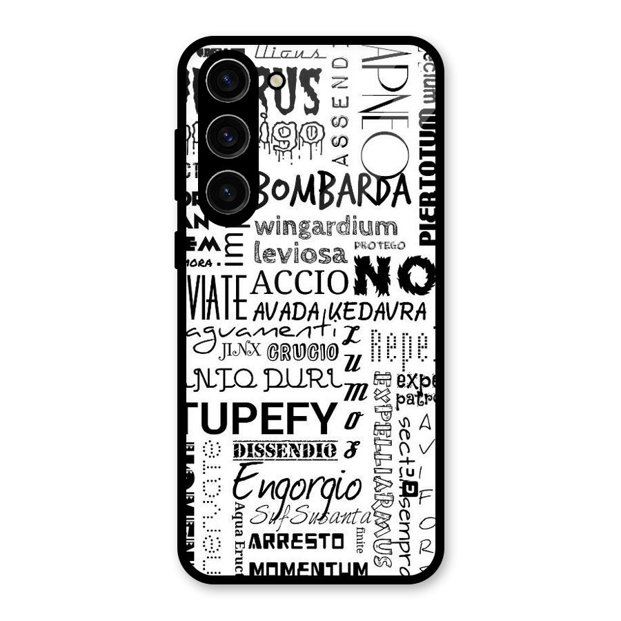Stupefy Glass Back Case for Galaxy S23 Plus