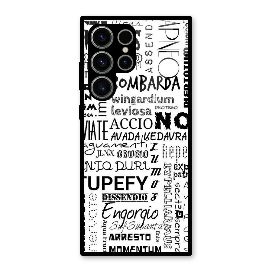 Stupefy Glass Back Case for Galaxy S23 Ultra