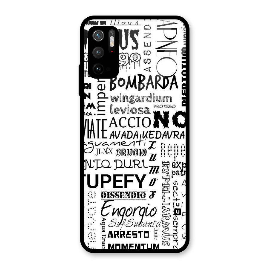 Stupefy Glass Back Case for Poco M3 Pro 5G