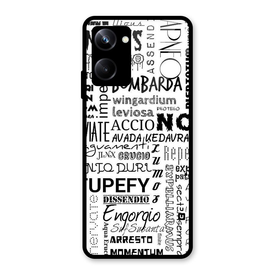 Stupefy Glass Back Case for Realme 10 Pro