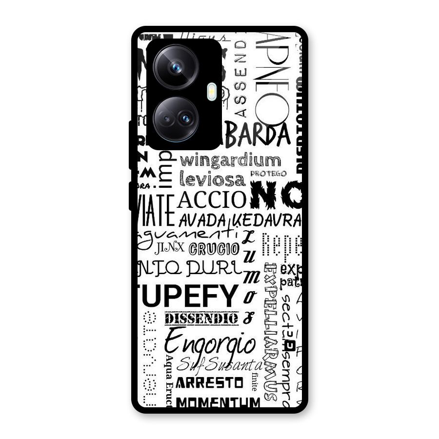 Stupefy Glass Back Case for Realme 10 Pro Plus