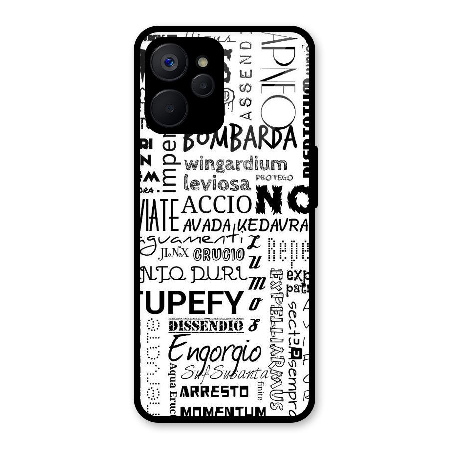 Stupefy Glass Back Case for Realme 9i 5G