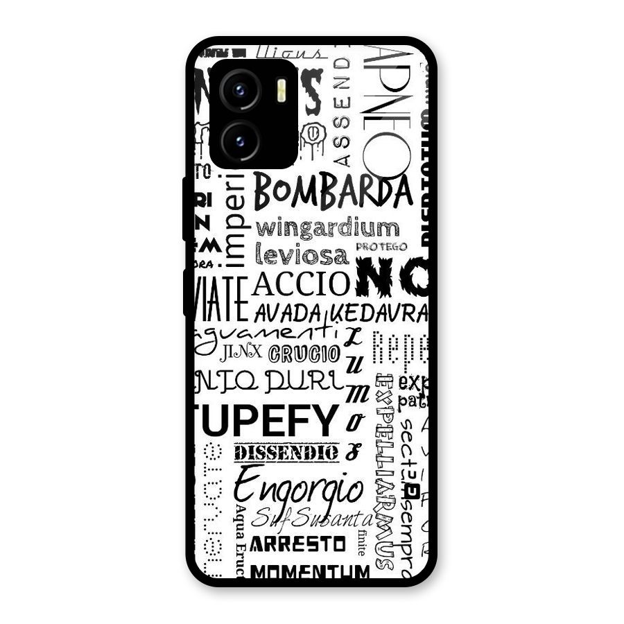 Stupefy Glass Back Case for Vivo Y15s
