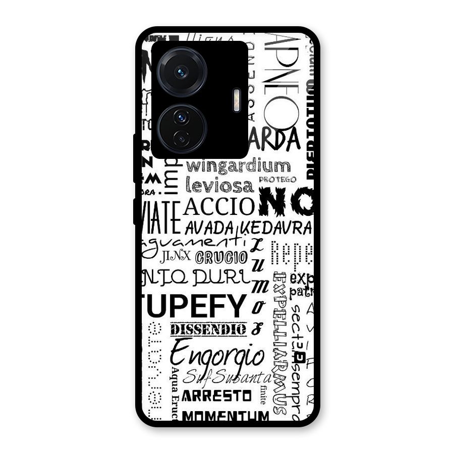 Stupefy Glass Back Case for Vivo iQOO Z6 Pro