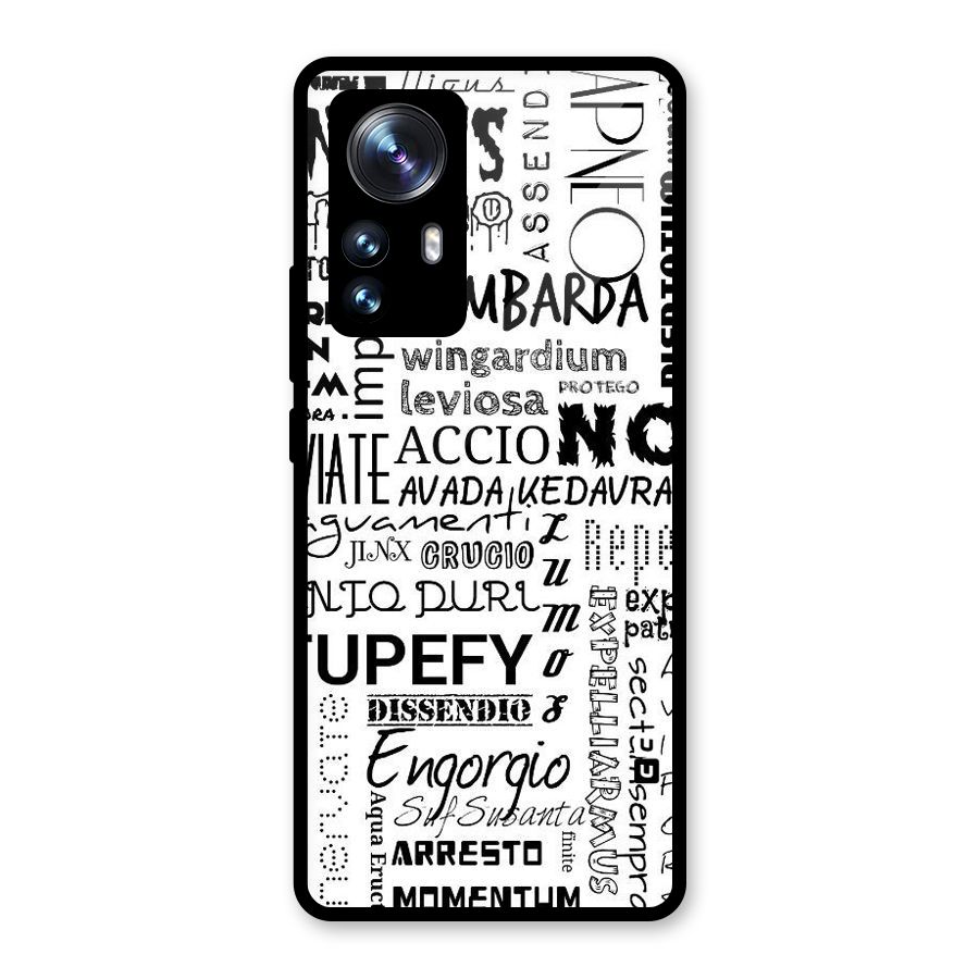 Stupefy Glass Back Case for Xiaomi 12 Pro