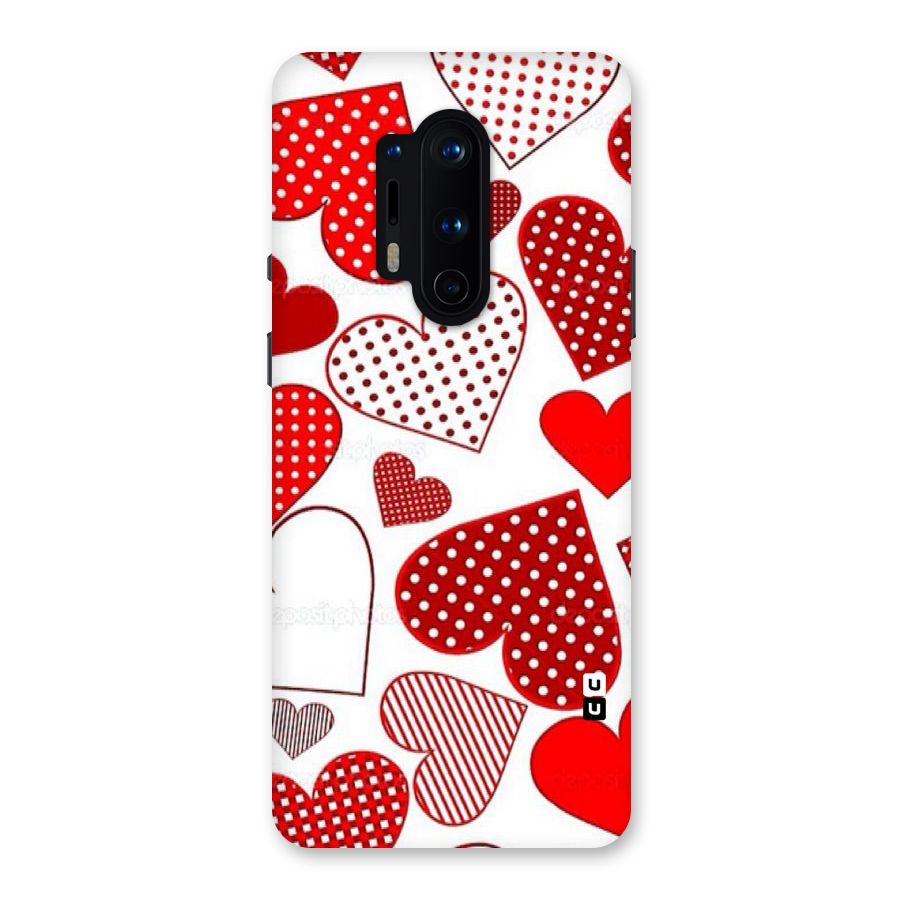 Style Hearts Back Case for OnePlus 8 Pro