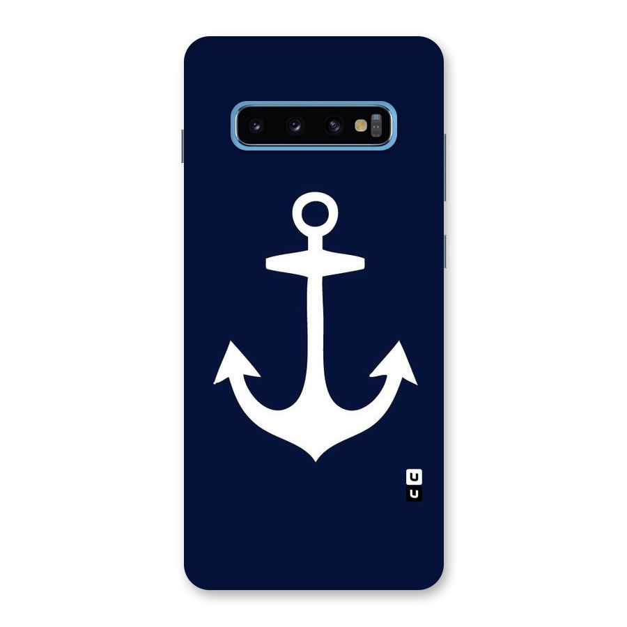 Stylish Anchor Design Back Case for Galaxy S10 Plus
