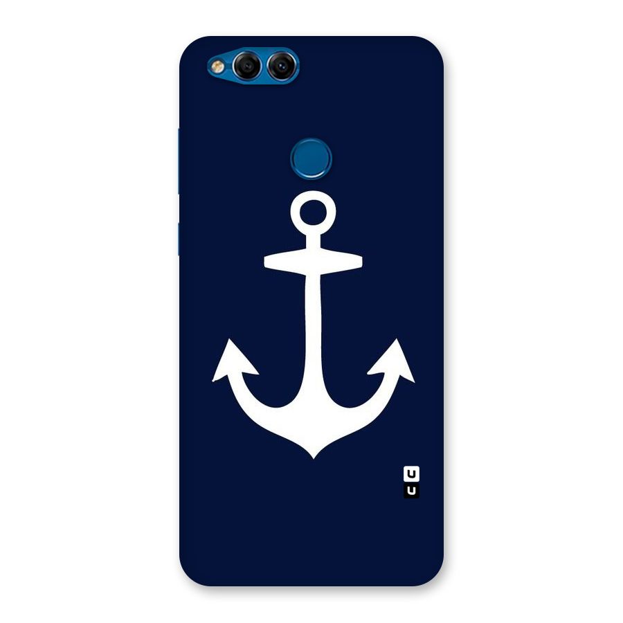 Stylish Anchor Design Back Case for Honor 7X