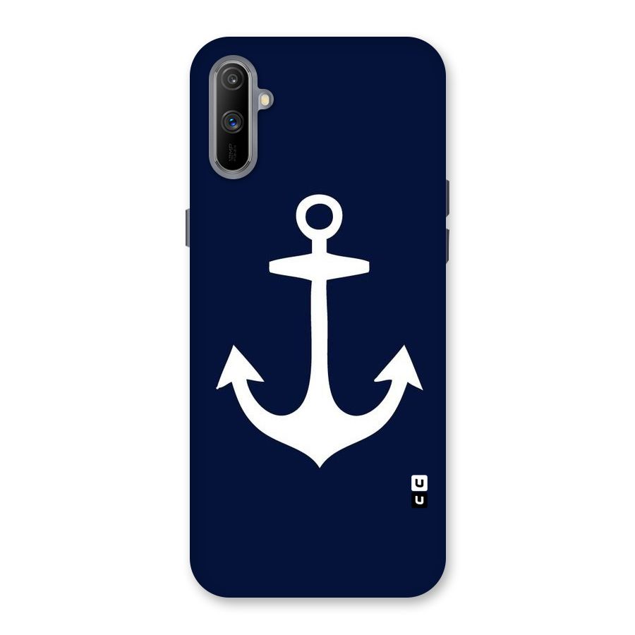 Stylish Anchor Design Back Case for Realme C3