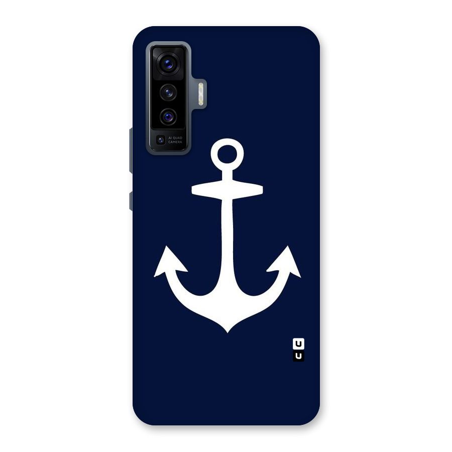Stylish Anchor Design Back Case for Vivo X50