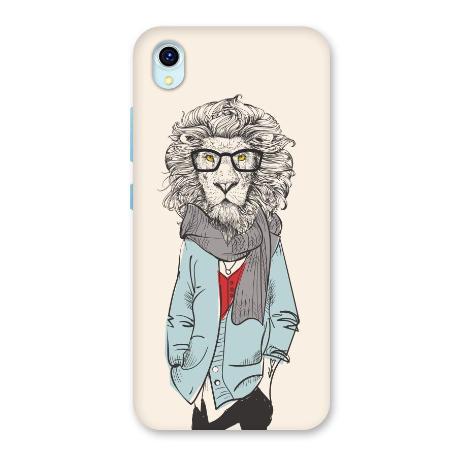 Stylish Lion Back Case for Vivo Y1s