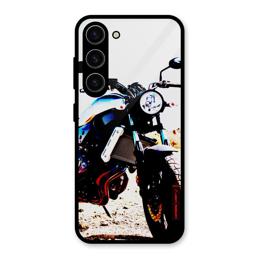 Stylish Ride Extreme Glass Back Case for Galaxy S23