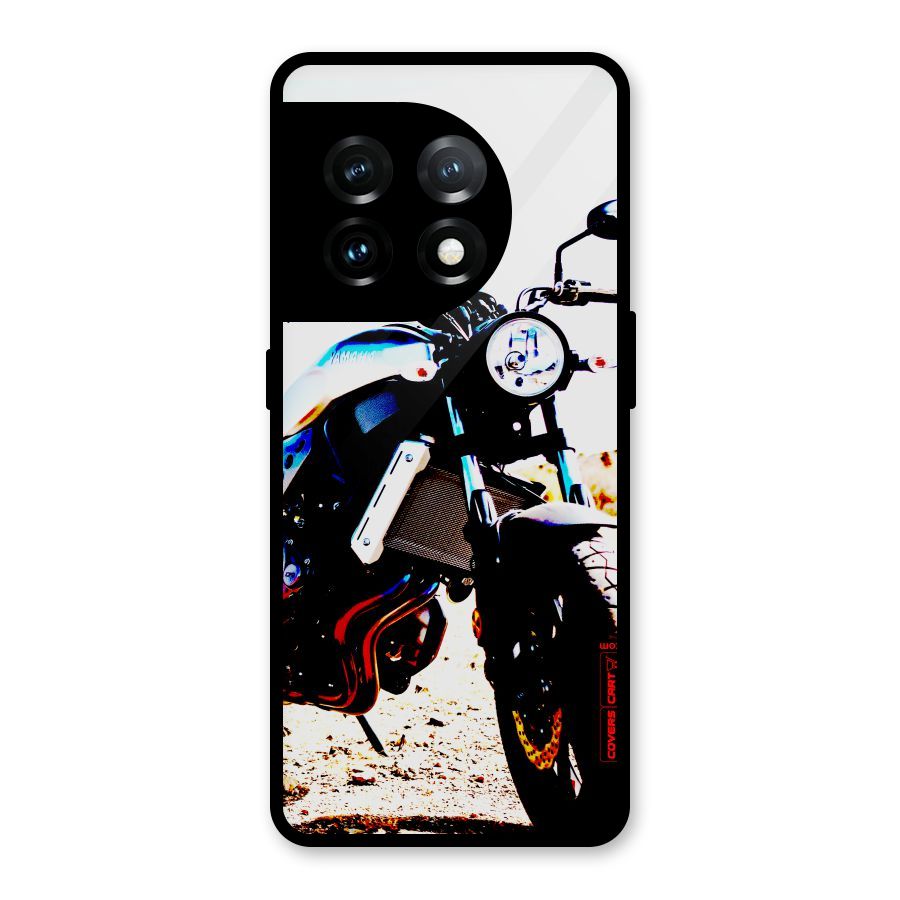 Stylish Ride Extreme Glass Back Case for OnePlus 11