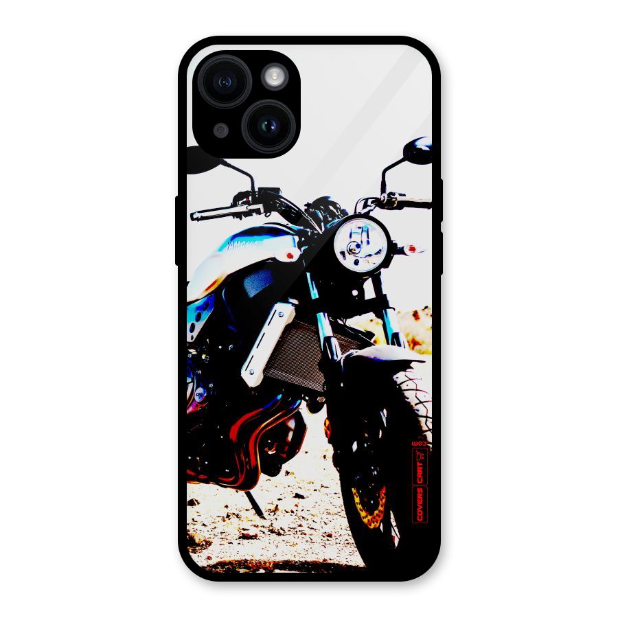 Stylish Ride Extreme Glass Back Case for iPhone 14