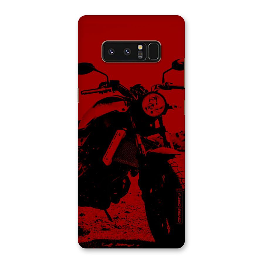 Stylish Ride Red Back Case for Galaxy Note 8