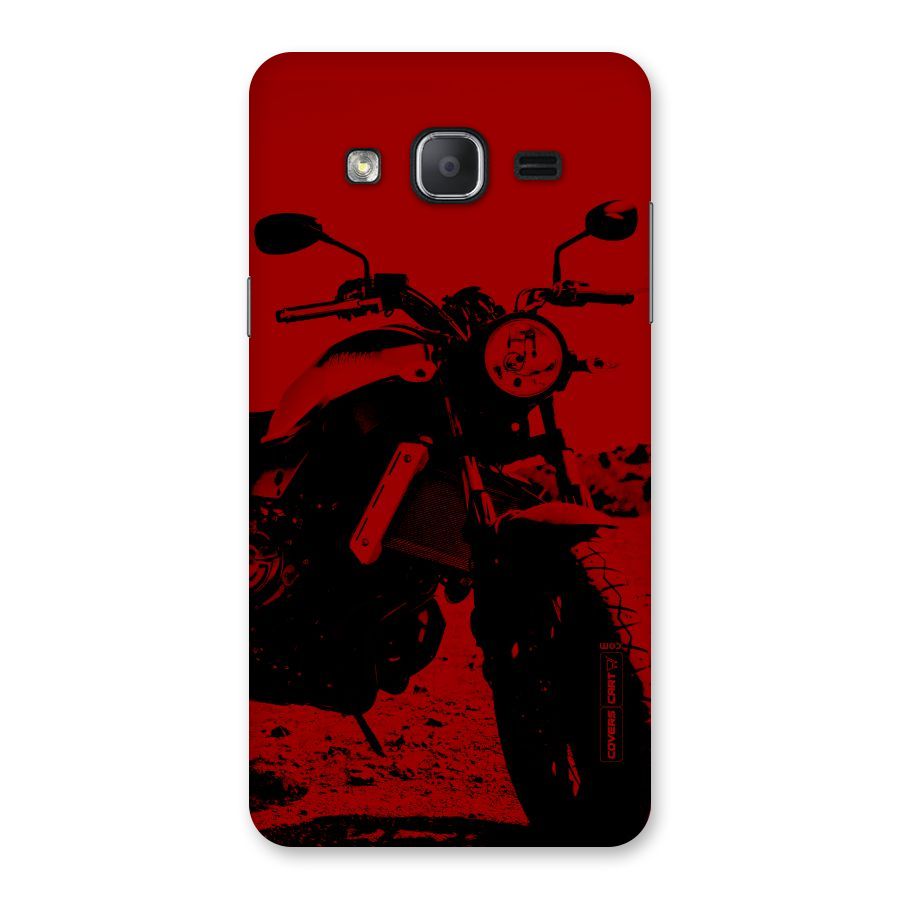 Stylish Ride Red Back Case for Galaxy On7 2015