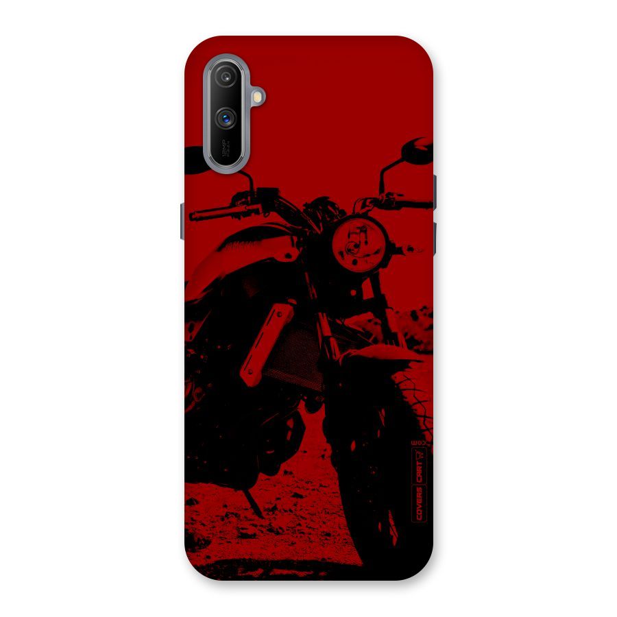 Stylish Ride Red Back Case for Realme C3