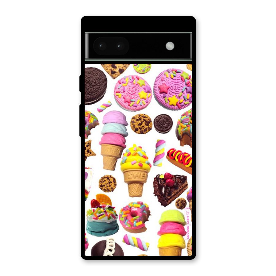 Sugar Rush Glass Back Case for Google Pixel 6a