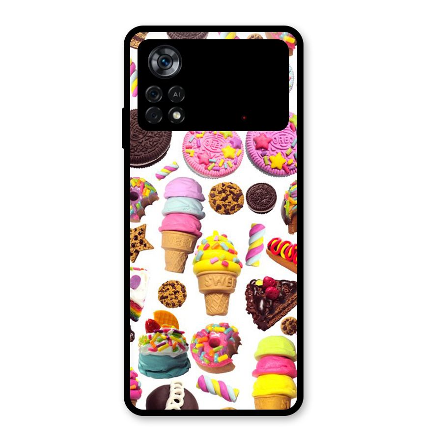 Sugar Rush Glass Back Case for Poco X4 Pro 5G