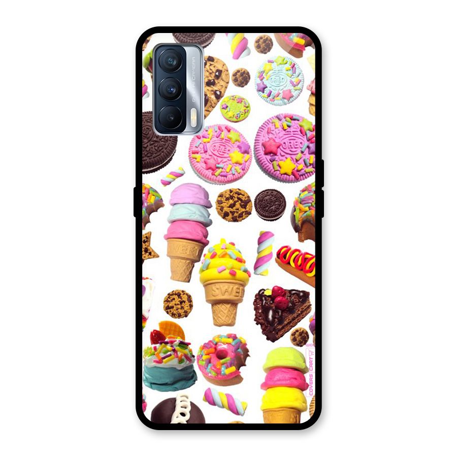 Sugar Rush Glass Back Case for Realme X7