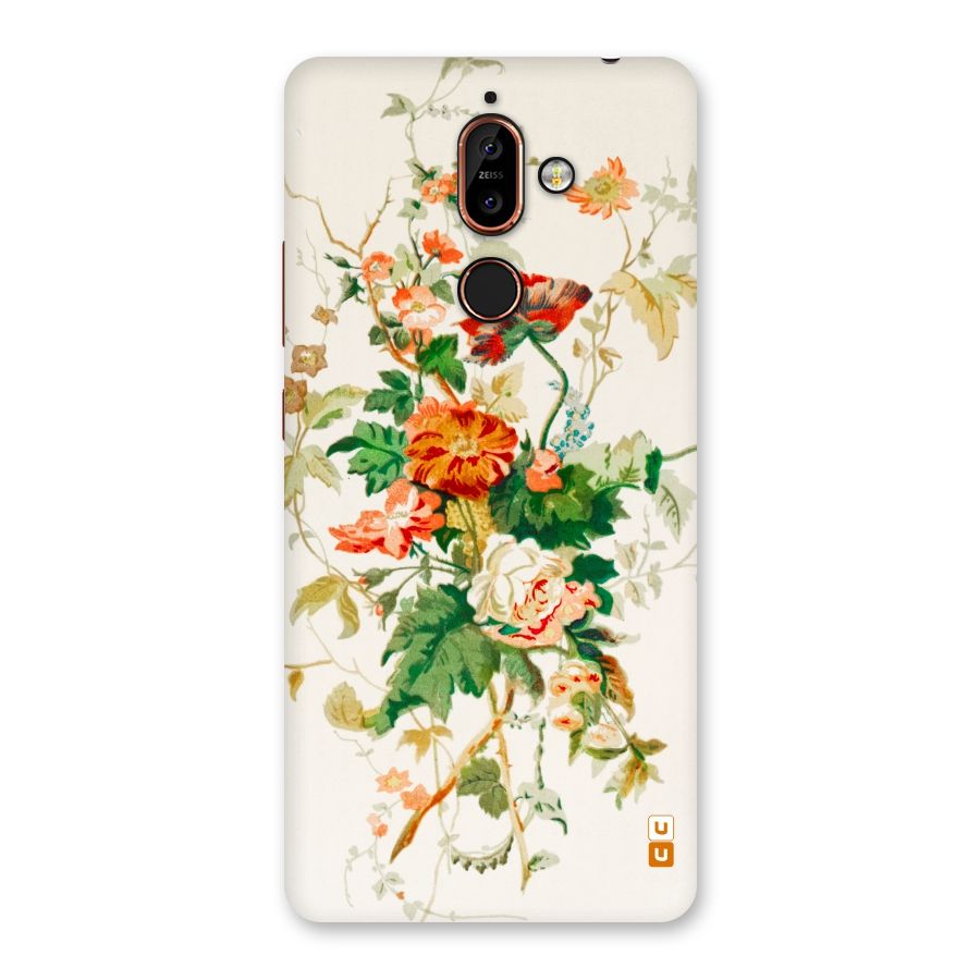 Summer Floral Back Case for Nokia 7 Plus