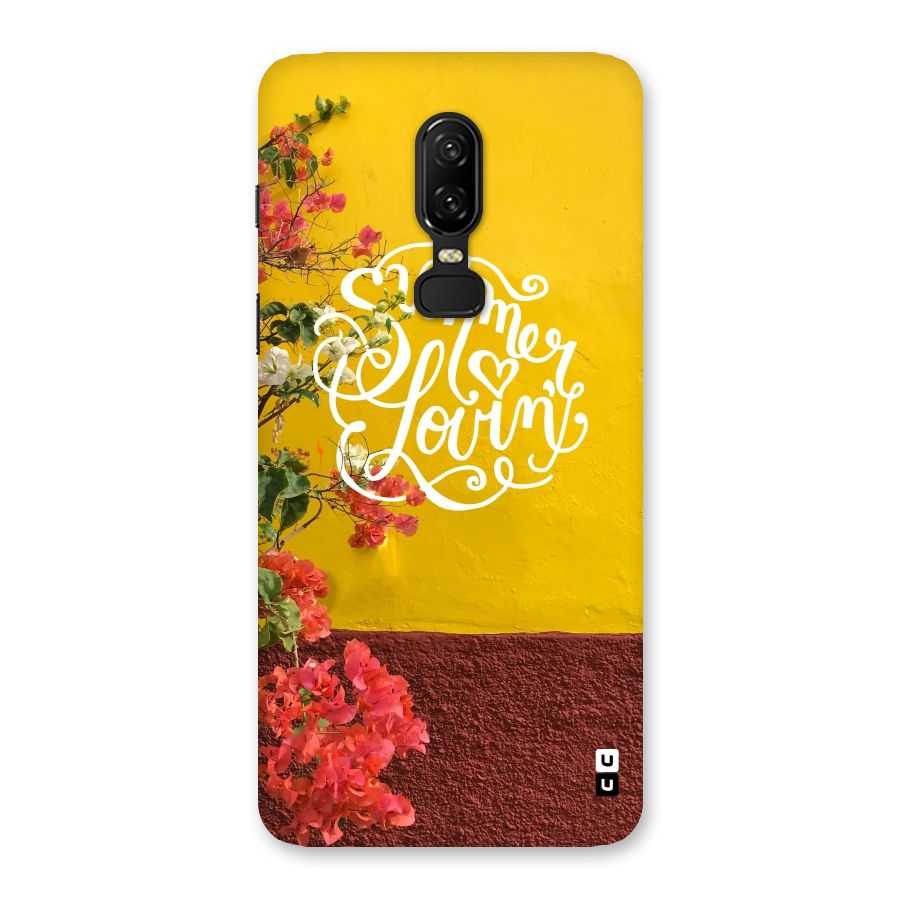 Summer Lovin Back Case for OnePlus 6