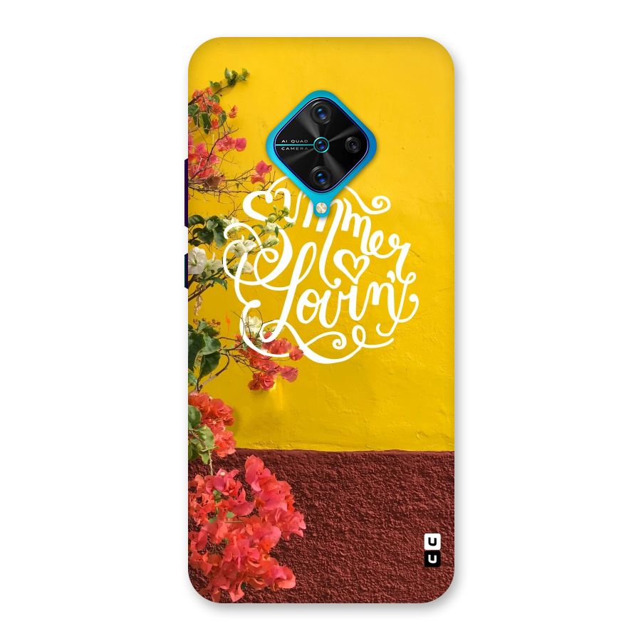 Summer Lovin Back Case for Vivo S1 Pro