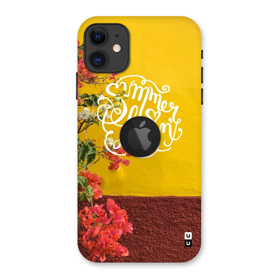 Summer Lovin Back Case for iPhone 11 Logo Cut