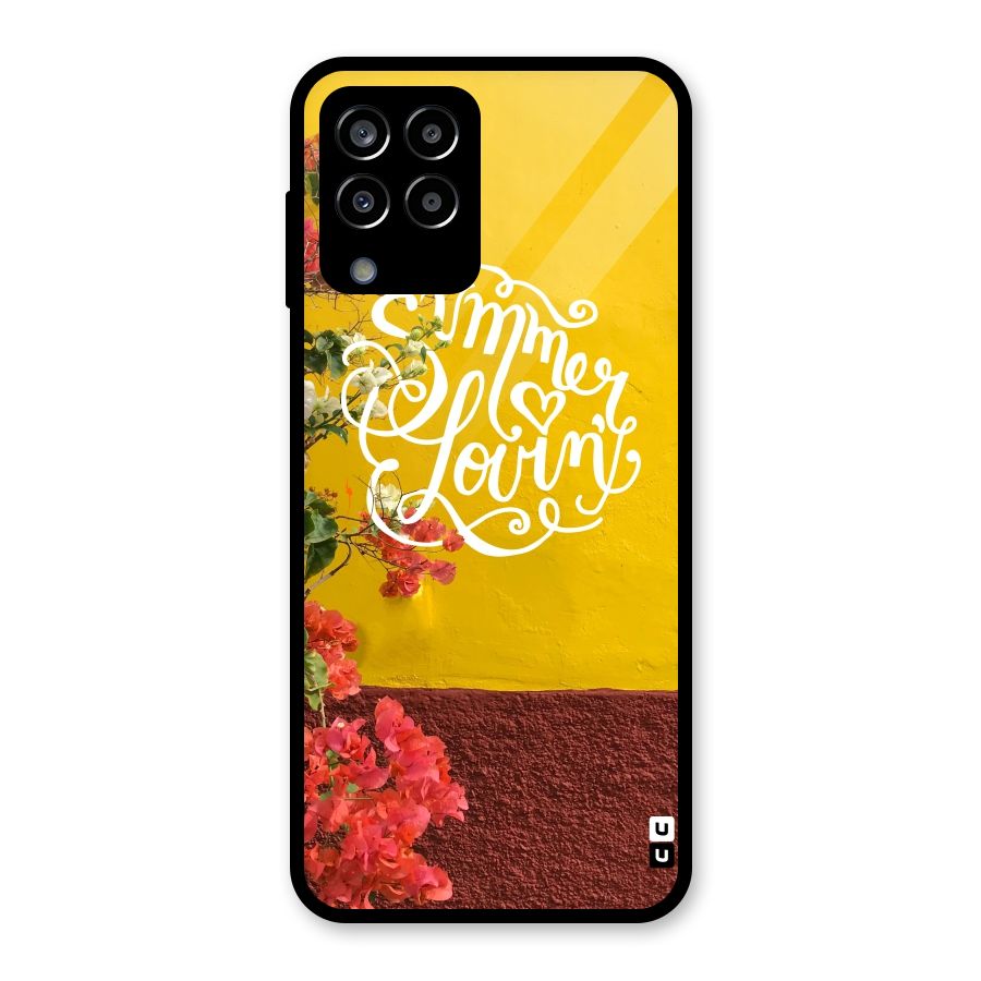 Summer Lovin Glass Back Case for Galaxy M33