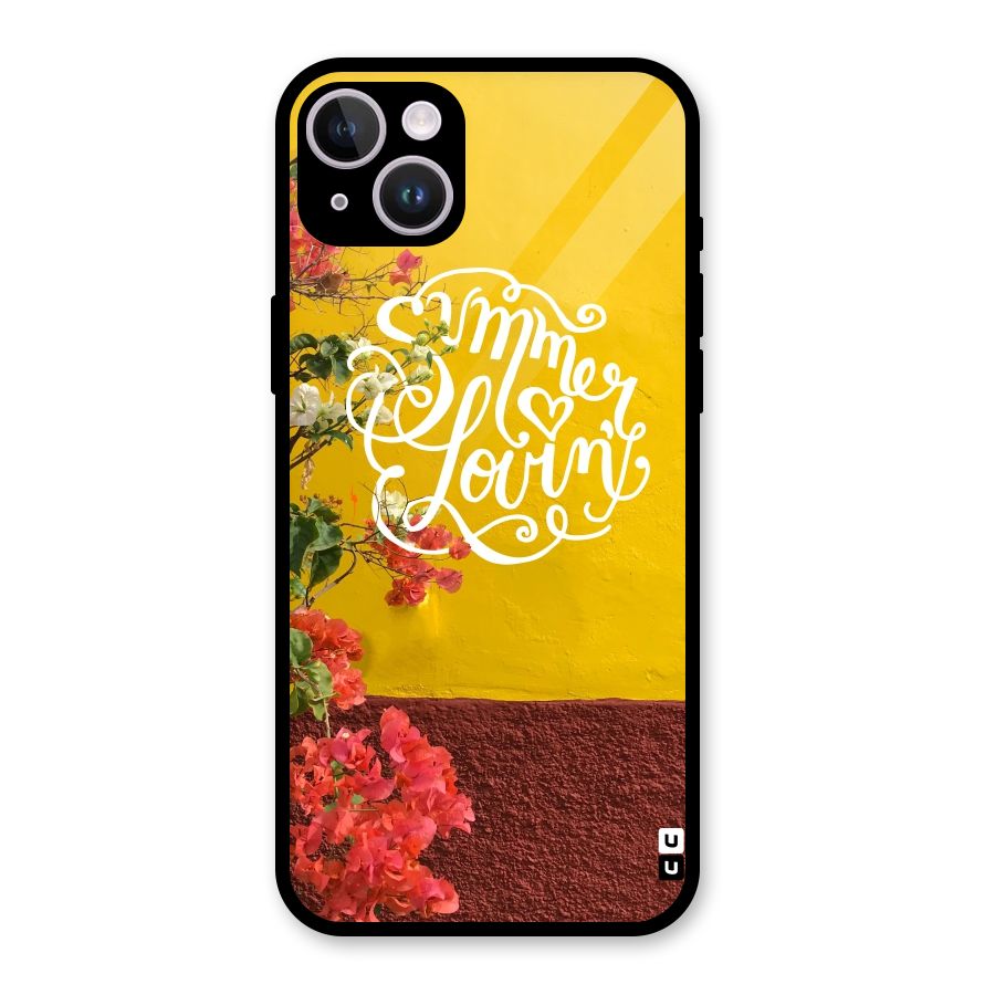Summer Lovin Glass Back Case for iPhone 14 Plus