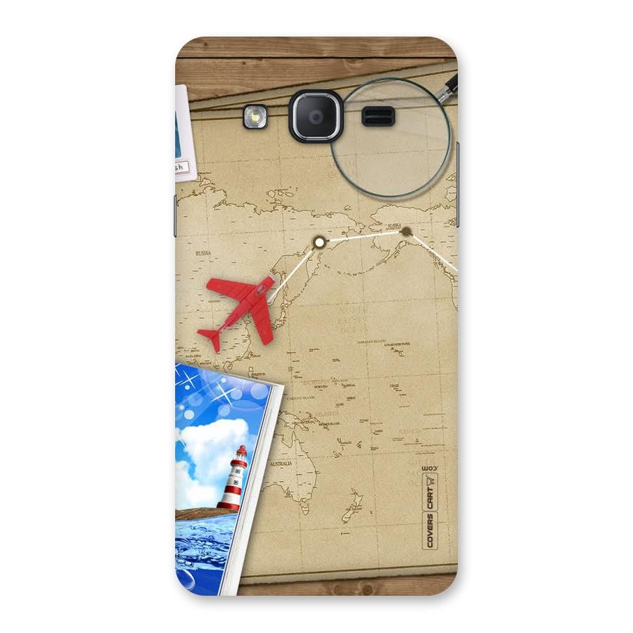 Summer Travel Back Case for Galaxy On7 2015