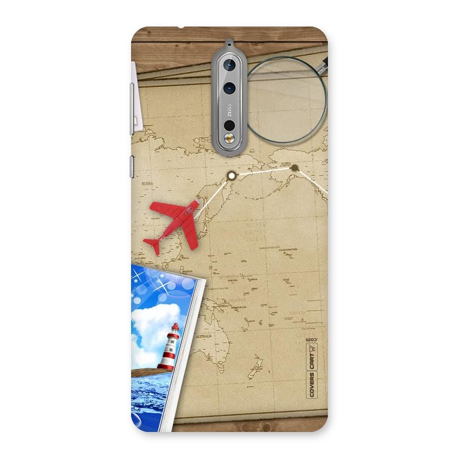 Summer Travel Back Case for Nokia 8