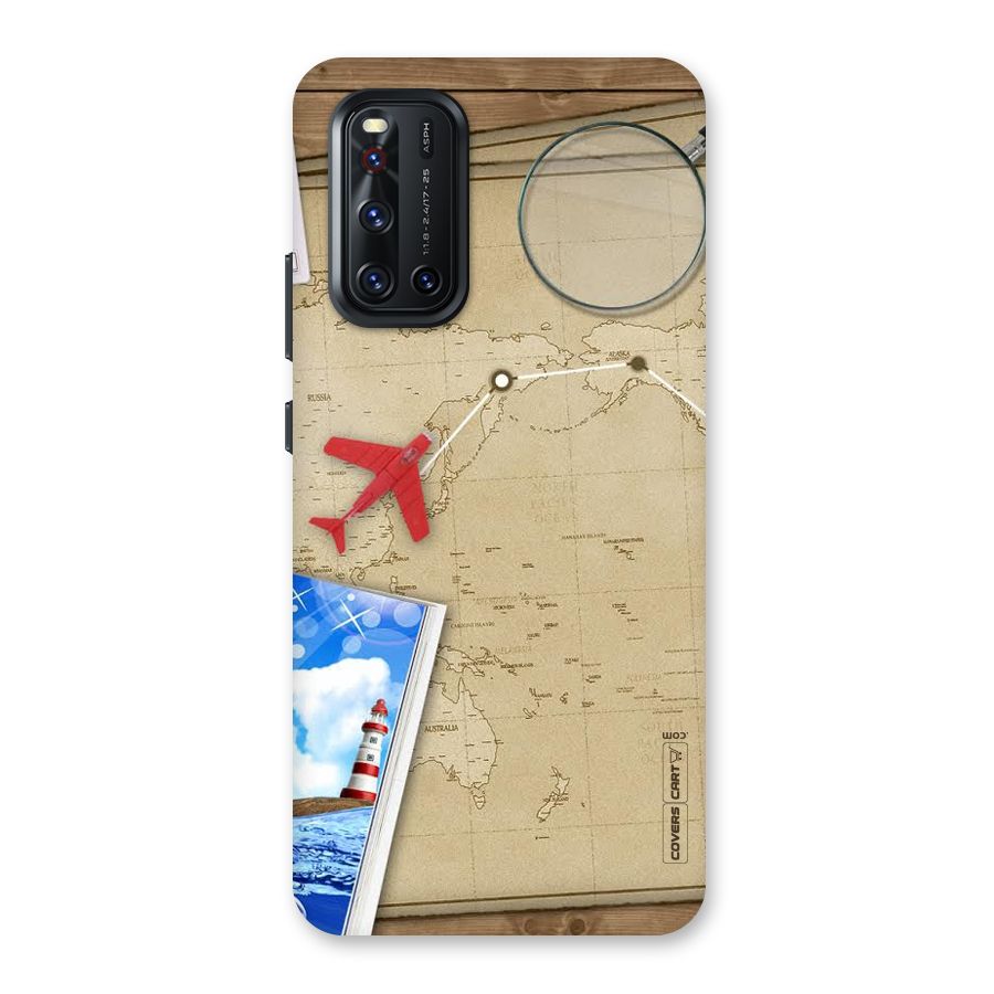 Summer Travel Back Case for Vivo V19
